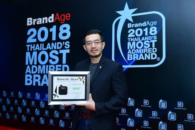 Acer ได้รับความไว้วางใจจากผู้บริโภค คว้ารางวัล “Thailand’s Most Admired Brand 2018” ติดต่อกันเป็นปีที่ 8 11