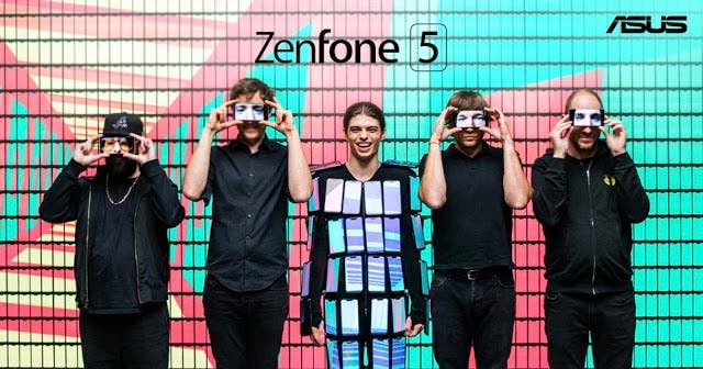 Asus จับมือ OK Go ปล่อยวีดีโอโปรโมตด้วย ZenFone 5 จำนวน 1228 เครื่อง 1