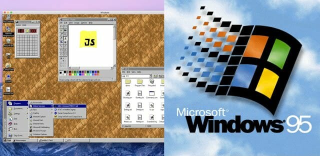 รำลึกความหลัง มาใช้งาน Windows 95 ในเวอร์ชั่นแอปบนคอมพิวเตอร์กัน 1