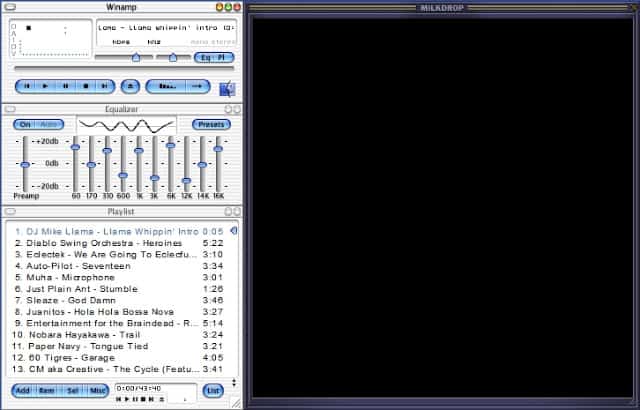 รำลึกความหลังวันวานด้วย Winamp เวอร์ชั่นเล่นบนเว็บไซต์ ทำทุกอย่างได้เหมือนของจริง 3