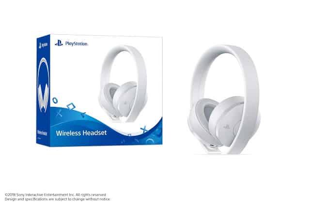 Sony ประกาศวางจำหน่าย PlayStation4 Wireless Headset เฉดสีใหม่ สีขาว 1