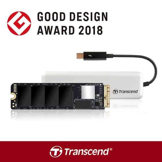 Transcend JetDrive 855 SSD upgrade kit for Mac ได้รับรางวัล “Good Design Award 2018” 5