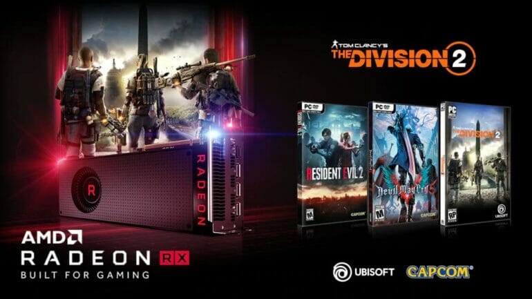 โปรโมชั่น AMD Radeon GPUs รับสามเกมยอดนิยม Resident Evil 2, The Division 2 และ Devil May Cry 5 ของลุงดันเต 11
