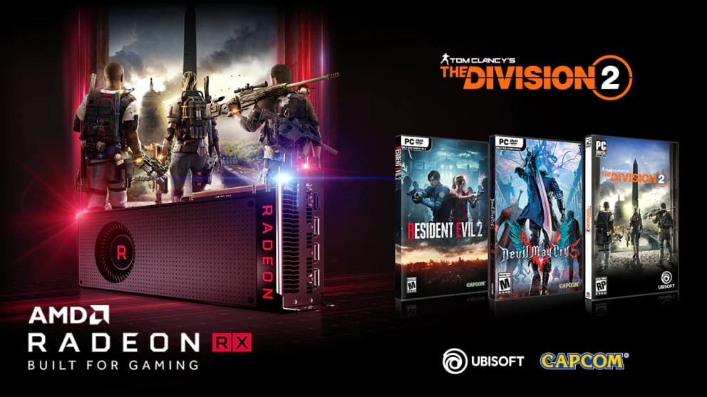 โปรโมชั่น AMD Radeon GPUs รับสามเกมยอดนิยม Resident Evil 2, The Division 2 และ Devil May Cry 5 ของลุงดันเต 1