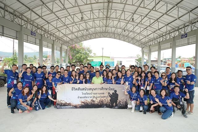 อีริคสัน ประเทศไทยจัดกิจกรรมให้บริการเพื่อสังคม ณ โรงเรียนวัดบ้านเขาแหลม อำเภอชัยบาดาล จังหวัดลพบุรี 5