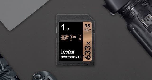 ทะลุลิมิต Lexar พร้อมจำหน่าย SD card ความจุ 1 TB แล้ว ราคาหลักหมื่น 9