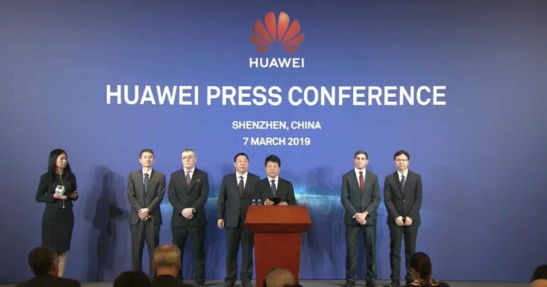 Huawei จัดงานแถลงข่าวฟ้องสหรัฐข้อหาแบน Huawei อย่างไม่เป็นธรรม 17