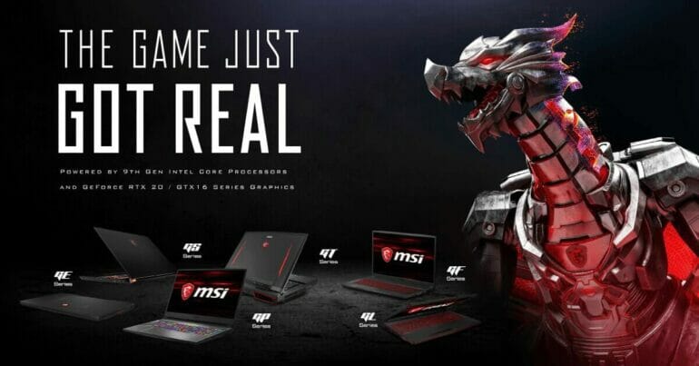 MSI เปิดตัว Gaming Notebook รุ่นใหม่ ใช้ Intel 9th gen และการ์ดจอจาก NVIDIA GeForce GTX 16 ซีรี่ส์ 33