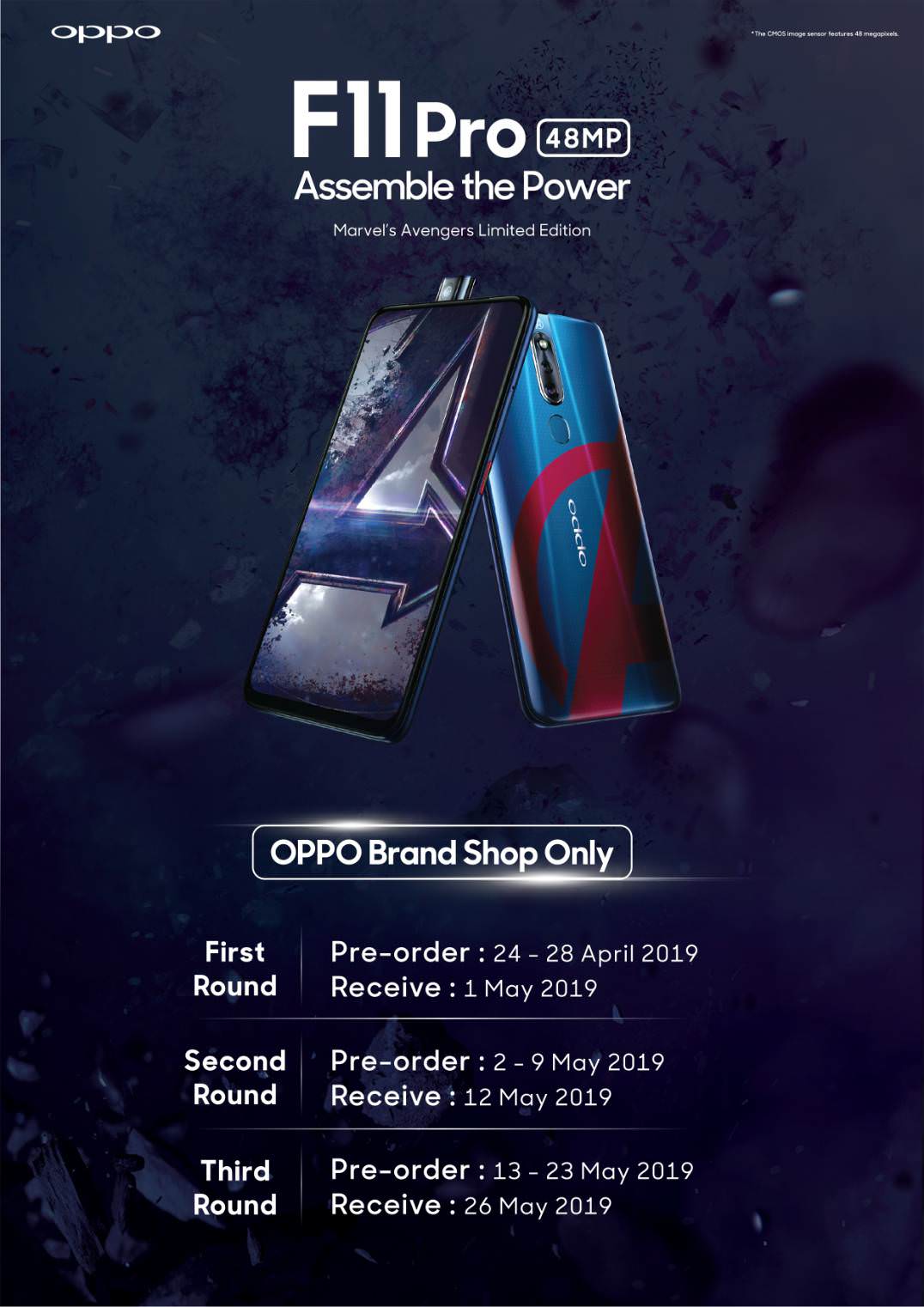 OPPO จับมือ Marvel เปิดตัว OPPO F11 Pro Marvel’s Avengers Limited Edition 9