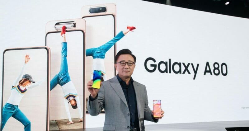 Samsung เปิดตัว Galaxy A80 กล้องหมุนได้ แจ่มทั้งหน้าและหลัง 1