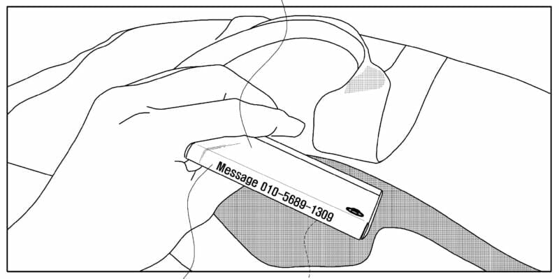 Samsung จดสิทธิบัตรมือถือที่มีจอพันรอบเครื่องจากด้านหน้าไปด้านหลัง ใช้เซลฟี่และแจ้งเตือน 7