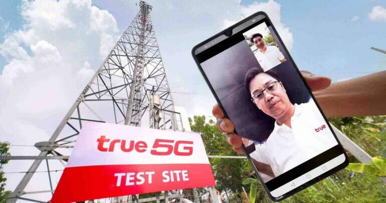Truemove H ทดสอบ 5G Video call 4K บน HUAWEI Mate 20X 5G ครั้งแรกในไทย 3