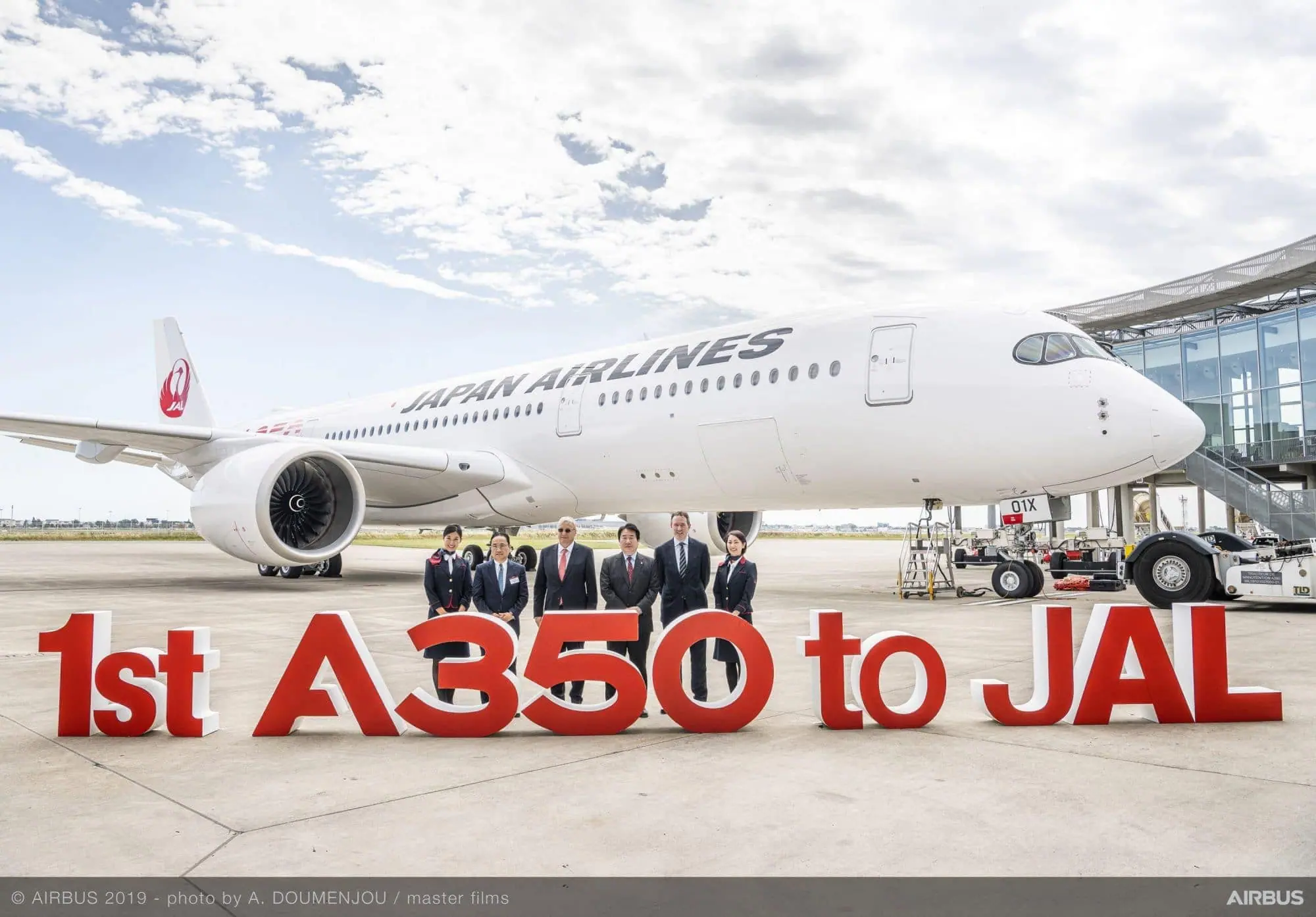 Japan Airlines รับมอบเครื่องบิน Airbus A350 XWB ลำแรก 1