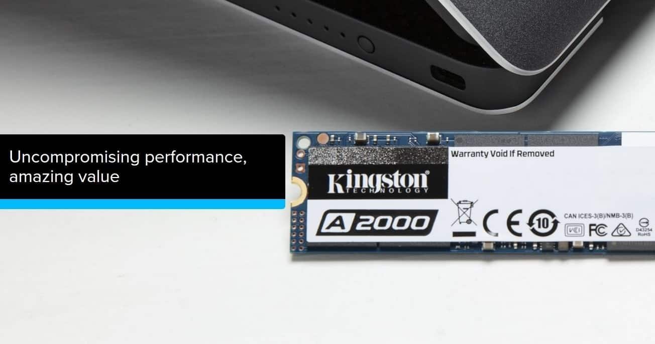 Kingston เปิดตัว A2000 NVMe™ PCIe SSD ไดรฟ์ M.2 1