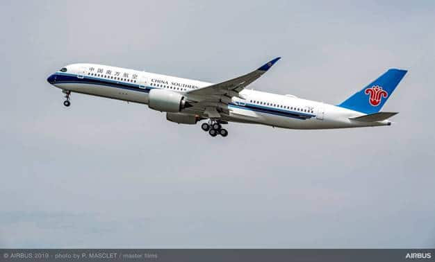China Southern Airlines รับมอบเครื่องบิน Airbus a350-900 ลำแรกของสายการบินเป็นที่เรียบร้อย 1