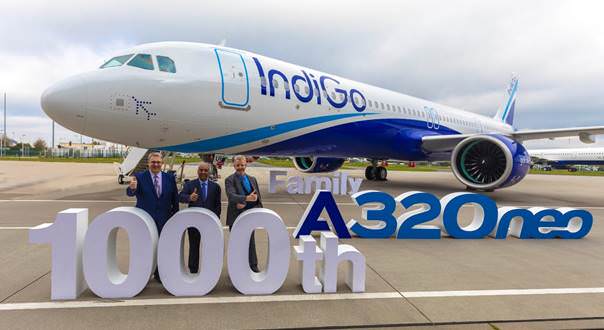 Airbus ส่งมอบเครื่องบินตระกูล A320neo ลำที่ 1,000 ให้แก่สายการบิน IndiGo 7