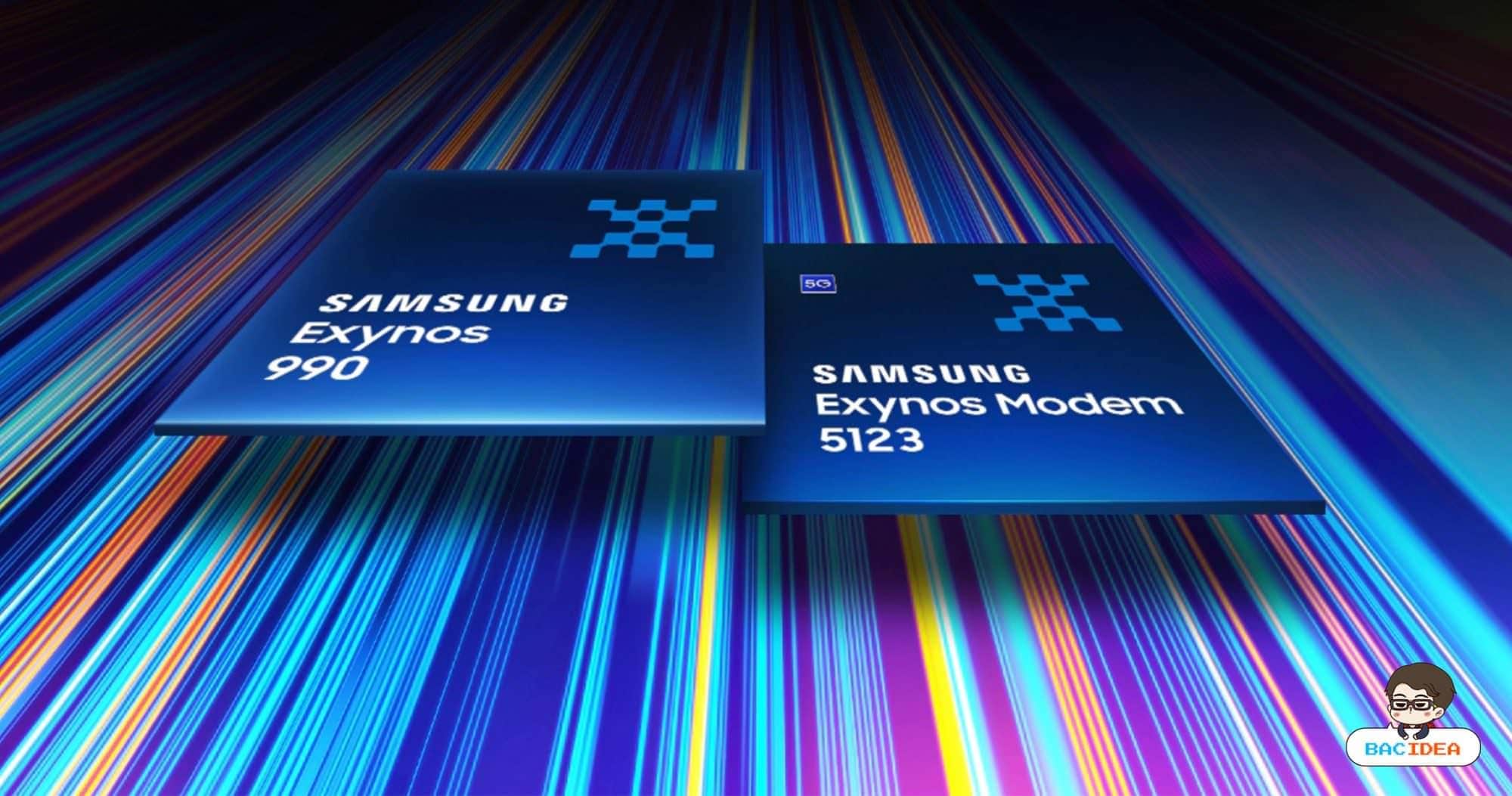 Samsung เปิดตัว Exynos 990 และโมเด็ม 5G Exynos 5123 ใช้เทคโนโลยี 7nm (EUV) 1