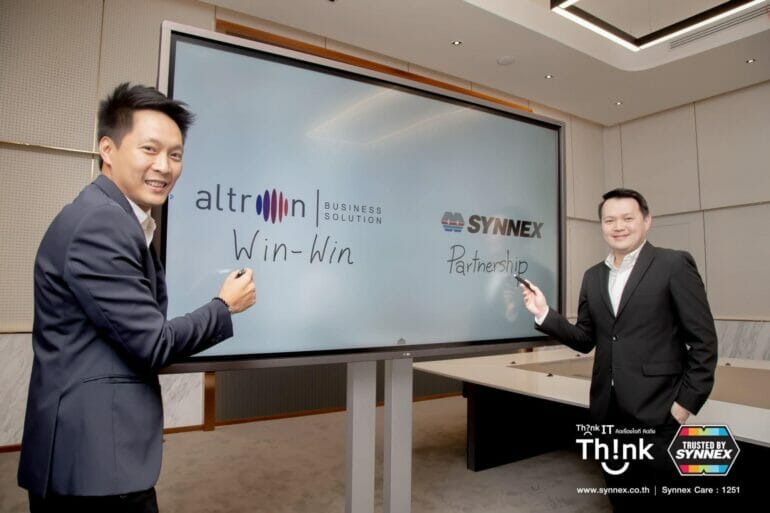 อัลทรอน จับมือ ซินเน็คฯ รุกตลาดกลุ่มธุรกิจองค์กรด้วย altron Interactive Whiteboard 17