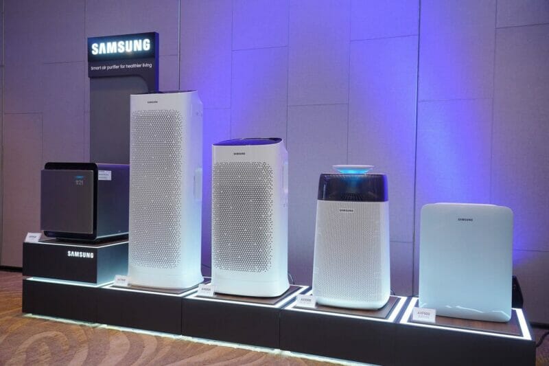 Samsung เปิดตัวเครื่องฟอกอากาศรุ่นใหม่ ดักจับฝุ่น PM0.3 ได้มากถึง 99.9% 1