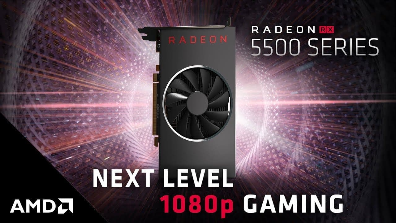 AMD เปิดตัวกราฟิกการ์ด Radeon RX 5500 Series ความคมชัดของภาพที่เหนือกว่า ฟีเจอร์การทำงานชั้นเยี่ยม และประสบการณ์การเล่นเกมประสิทธิภาพสูง 1
