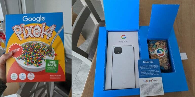 Google UK ทำเซอร์ไพรส์ แจก Pixel 4 รุ่นลิมิเต็ด มาในกล่องซีเรียลให้คนจองล่วงหน้า 3