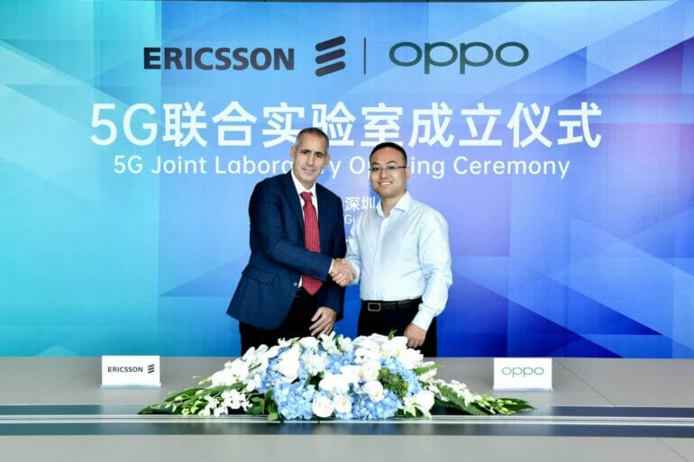 OPPO และ Ericsson ร่วมมือกันเปิดตัวห้องปฏิบัติการนวัตกรรม 5G 5