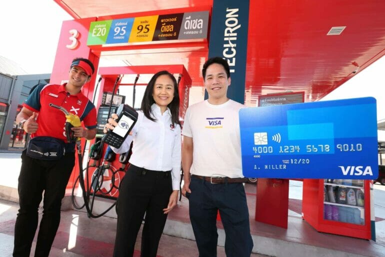 วีซ่า จับมือ คาลเท็กซ์ เปิดให้บริการการชำระเงินแบบ คอนแทคเลสในปั๊มน้ำมันทั่วประเทศเป็นครั้งแรกในไทย 1