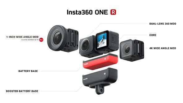 เปิดตัว Insta 360 One R กล้องแอ็คชั่นเปลี่ยนโมดูลได้ 2 โหมด ทั้ง 360° และ 4K ในตัวเดียว และรุ่น Co with Leica เซ็นเซอร์ 1 นิ้ว 1