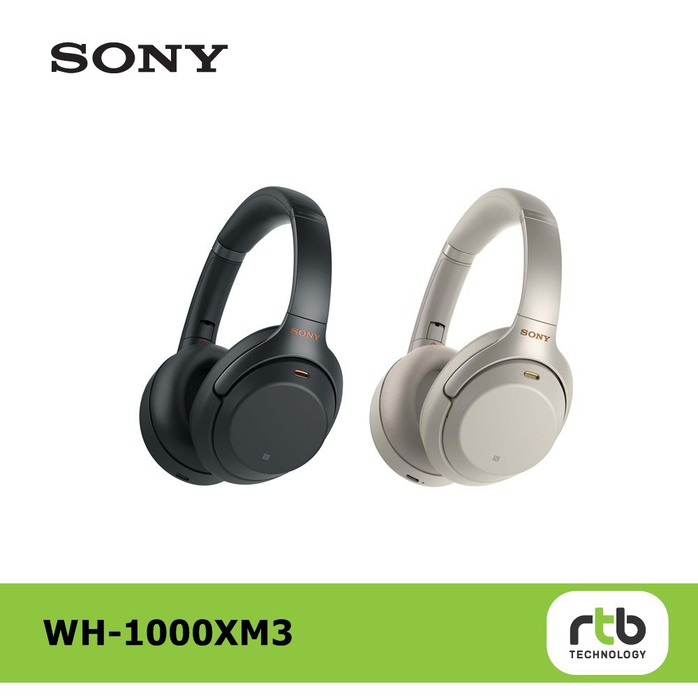 Sony หูฟังไร้สาย รุ่น WH-1000XM3 Wireless Noise-Canceling Headphones