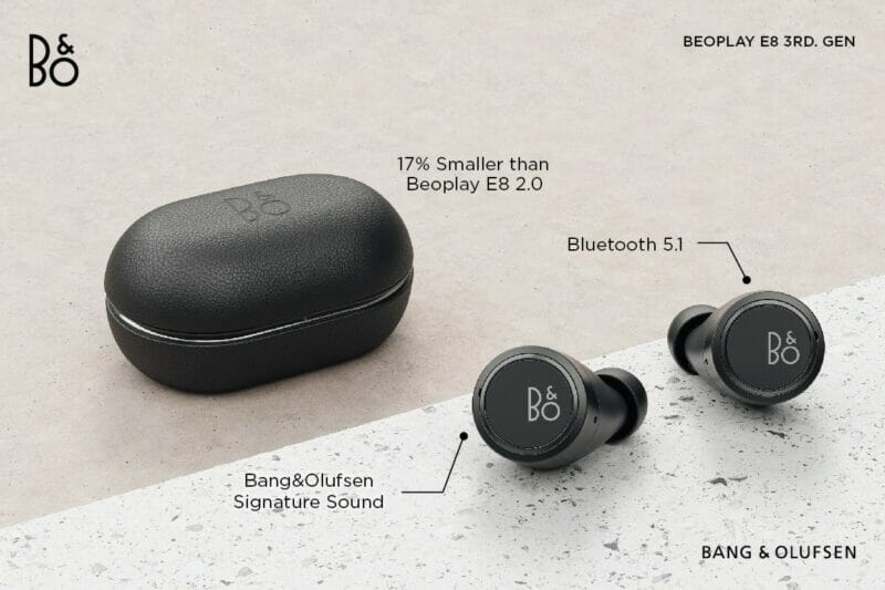 Bang & Olufsen ประกาศเปิดตัวหูฟัง True Wireless Beoplay E8 3.0 1
