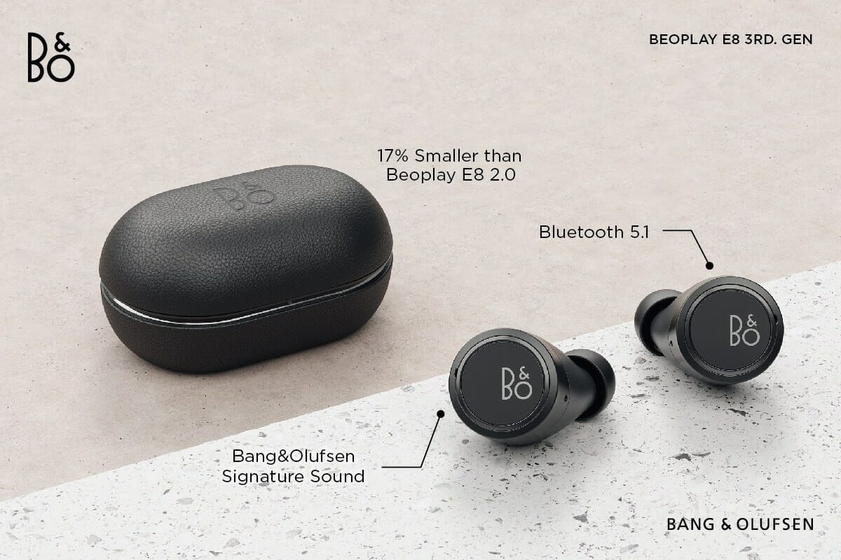 Bang & Olufsen ประกาศเปิดตัวหูฟัง True Wireless Beoplay E8 3.0 3