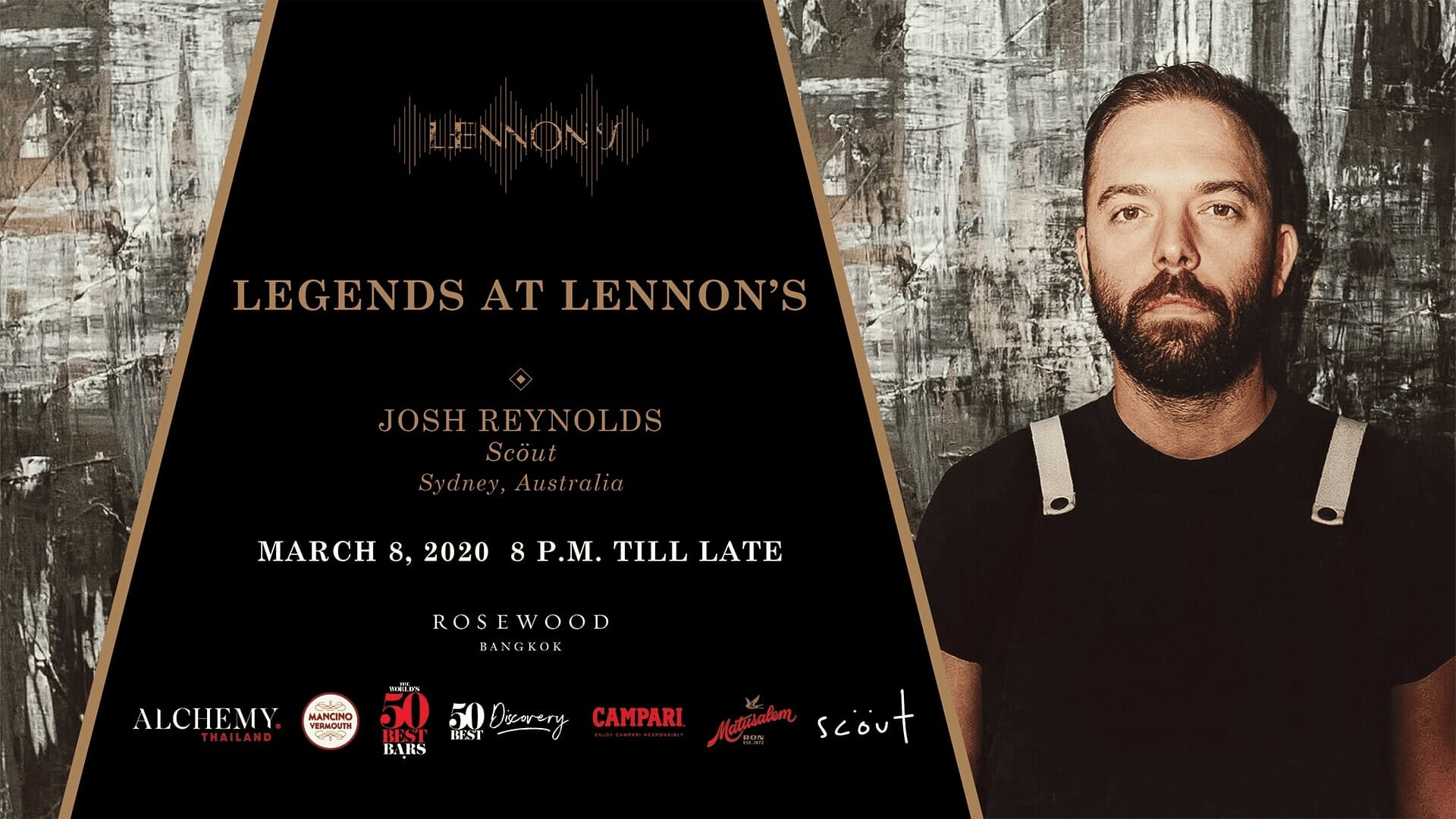 โรสวูด กรุงเทพฯ เปิดตัว “Legends at Lennon’s” ณ เลนนอนส์ 1
