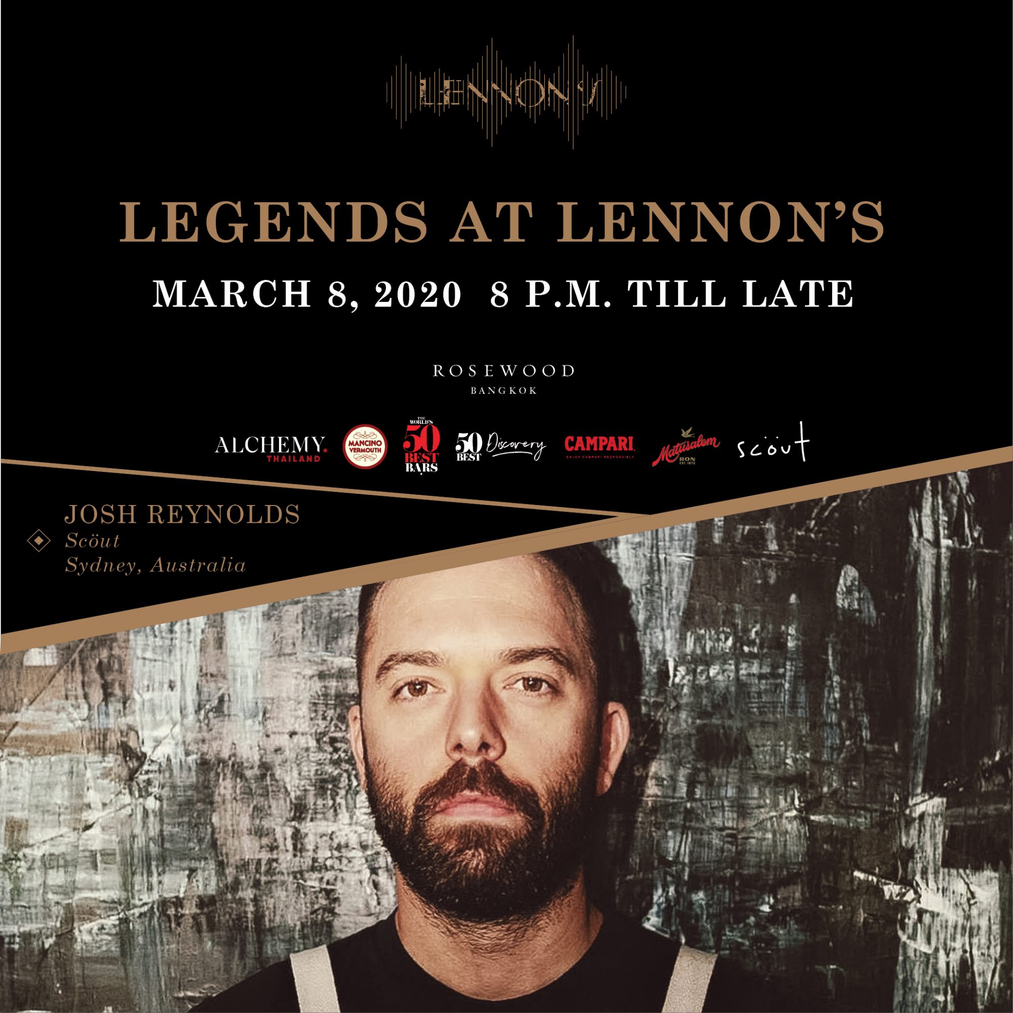 โรสวูด กรุงเทพฯ เปิดตัว “Legends at Lennon’s” ณ เลนนอนส์ 3