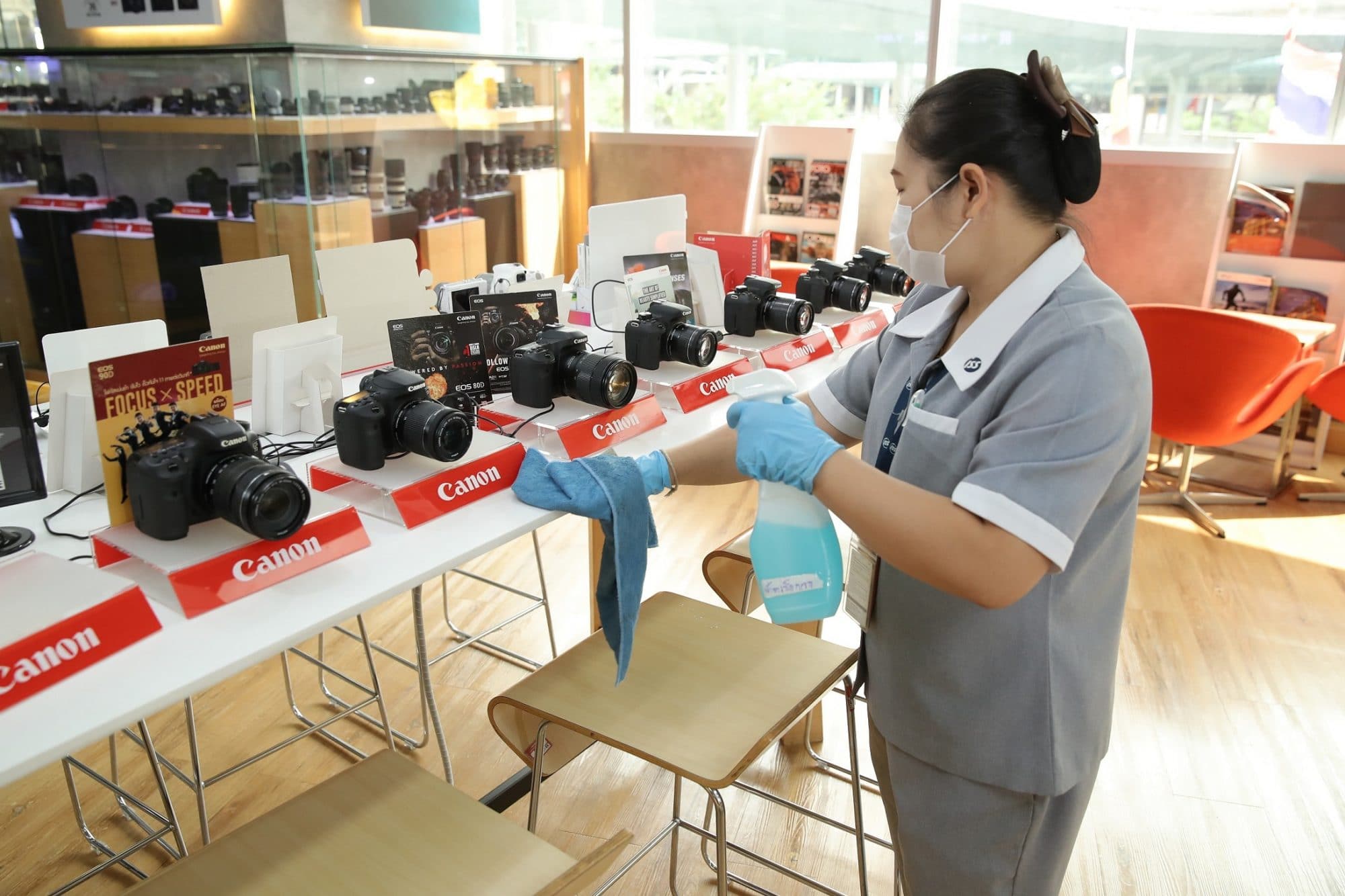 Canon ให้บริการรับส่งซ่อมพรินเตอร์และกล้อง รองรับการทำงาน Work from home ตามมาตรการป้องกันการแพร่ระบาด เชื้อไวรัสโคโรน่า 5