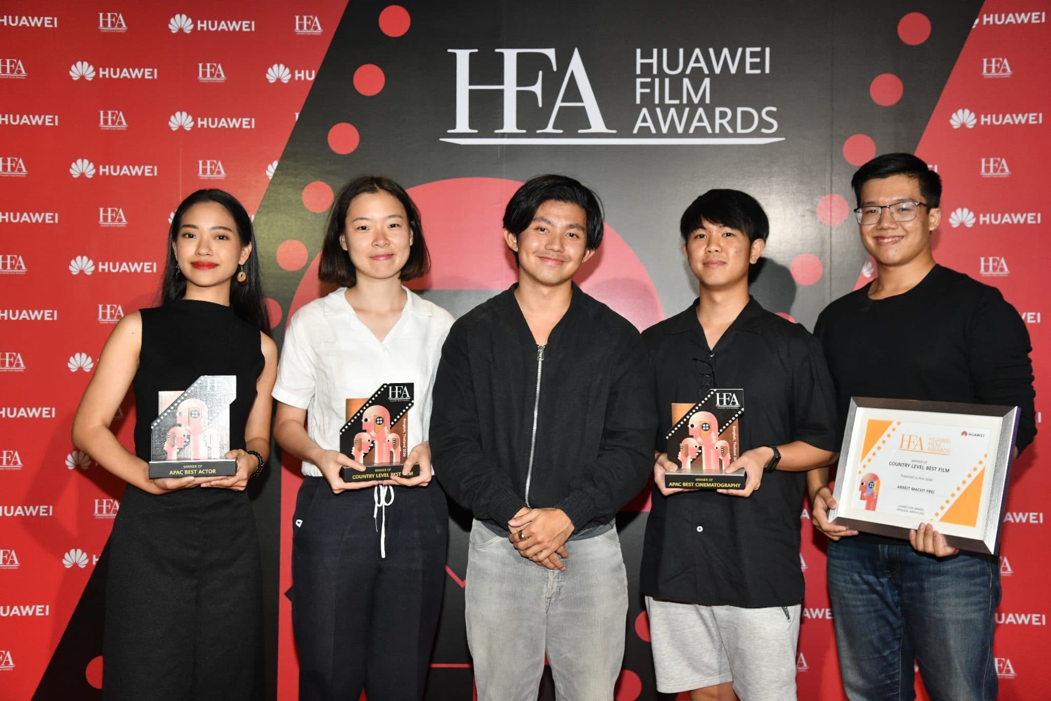 HUAWEI ประกาศสุดยอดภาพยนตร์สั้นจาก HUAWEI Film Awards ในภูมิภาคเอเชียแปซิฟิก หนุ่มไทยยืนหนึ่ง คว้า 3 รางวัล 1