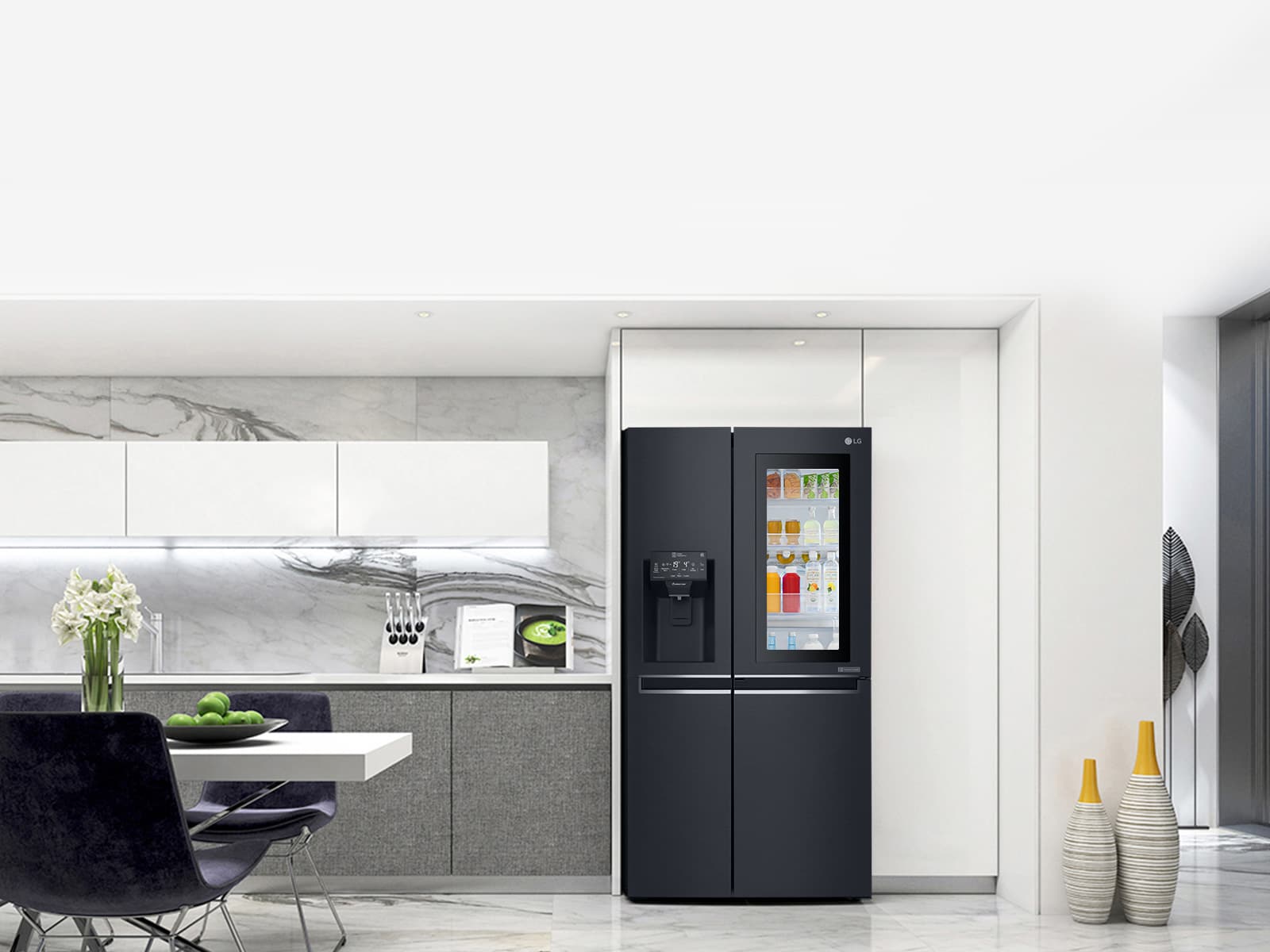 แอลจีส่งตู้เย็นมัลติดอร์รุ่นใหม่ ชูระบบอินเวอร์เตอร์ ลิเนีย คอมเพรสเซอร์ 1