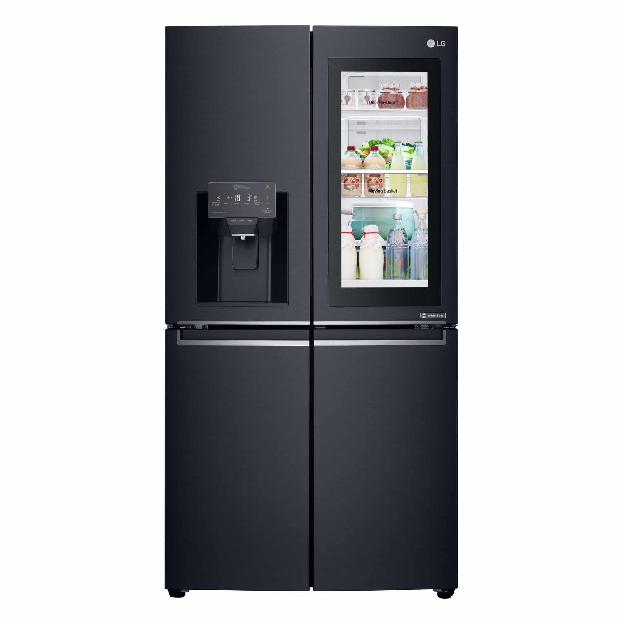 แอลจีส่งตู้เย็นมัลติดอร์รุ่นใหม่ ชูระบบอินเวอร์เตอร์ ลิเนีย คอมเพรสเซอร์ 3