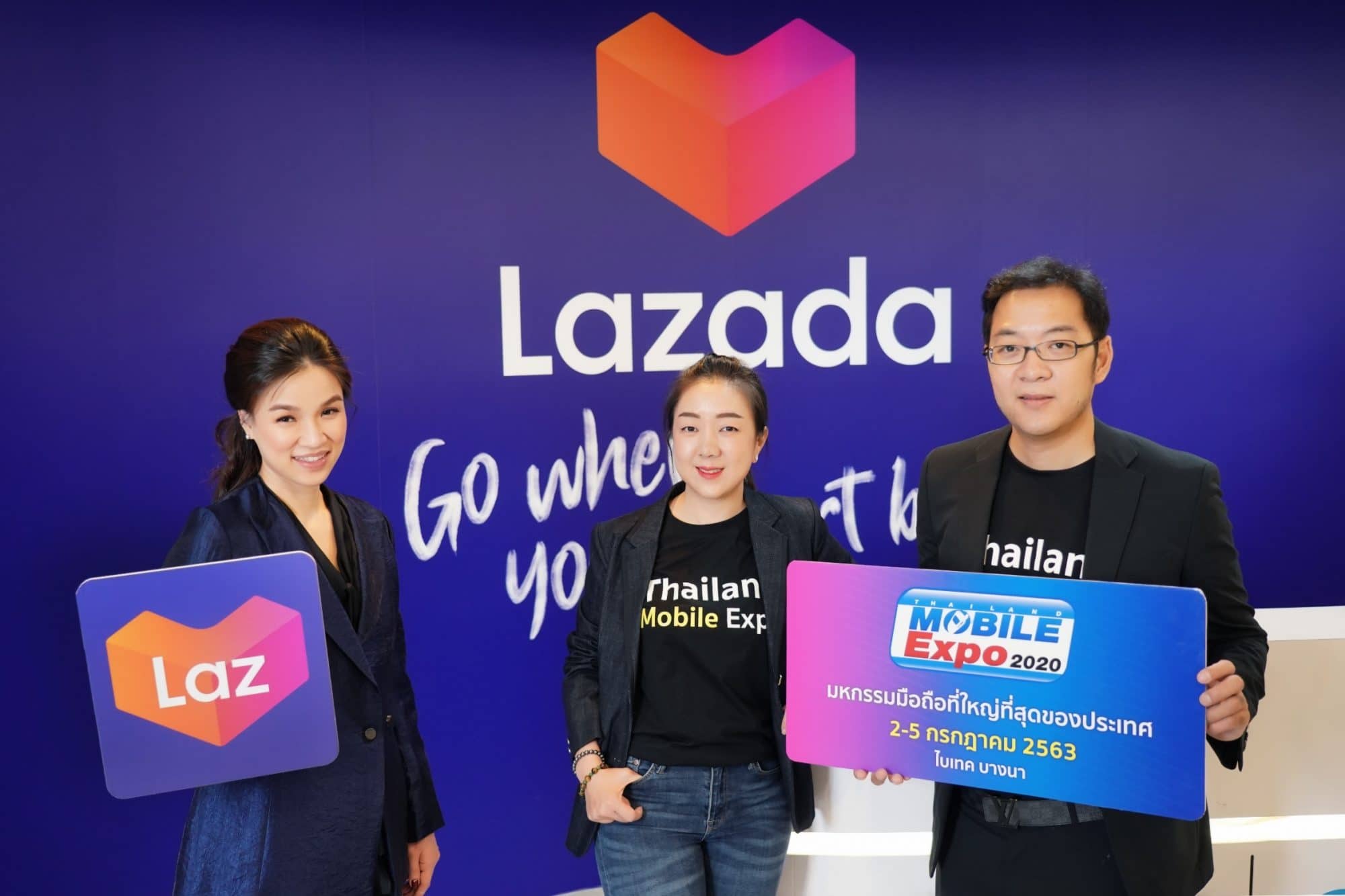 ‘ลาซาด้า’ ผนึกกำลัง ‘เอ็มวิชั่น’ จัดงาน ‘Thailand Mobile Expo 2020’ ช้อปออนไลน์ได้ทุกที่ทั่วไทย 24 ชั่วโมง เป็นครั้งแรก พร้อมแจกคูปองส่วนลดรวมกว่า 4 ล้านบาท 3