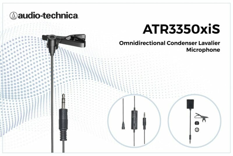 อาร์ทีบี เปิดตัว ไมโครโฟนแบบหนีบปกเสื้อ “ATR3350xiS” จากแบรนด์ “ออดิโอ-เทคนิก้า” ตอบโจทย์การใช้งานด้านวีดีโอและบันทึกเสียงทุกรูปแบบ 1