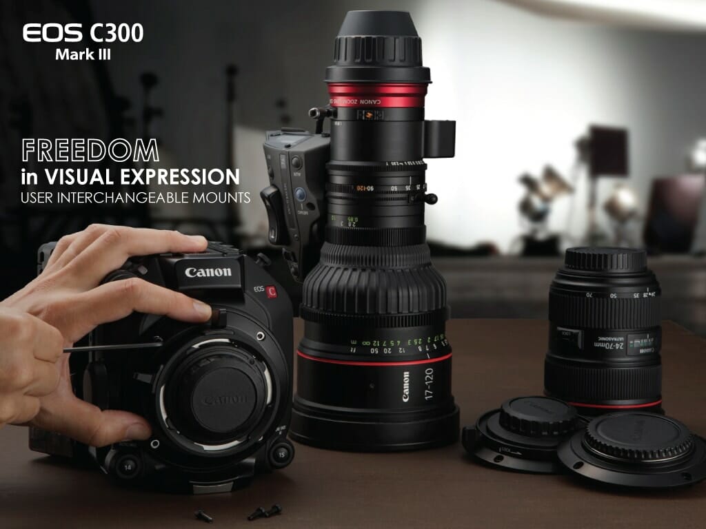 แคนนอน เผยโฉมกล้องภาพยนตร์ระบบดิจิตอลรุ่นใหม่ Canon EOS C300 Mark III พร้อมเลนส์ในตระกูล “CINE-SERVO” 1