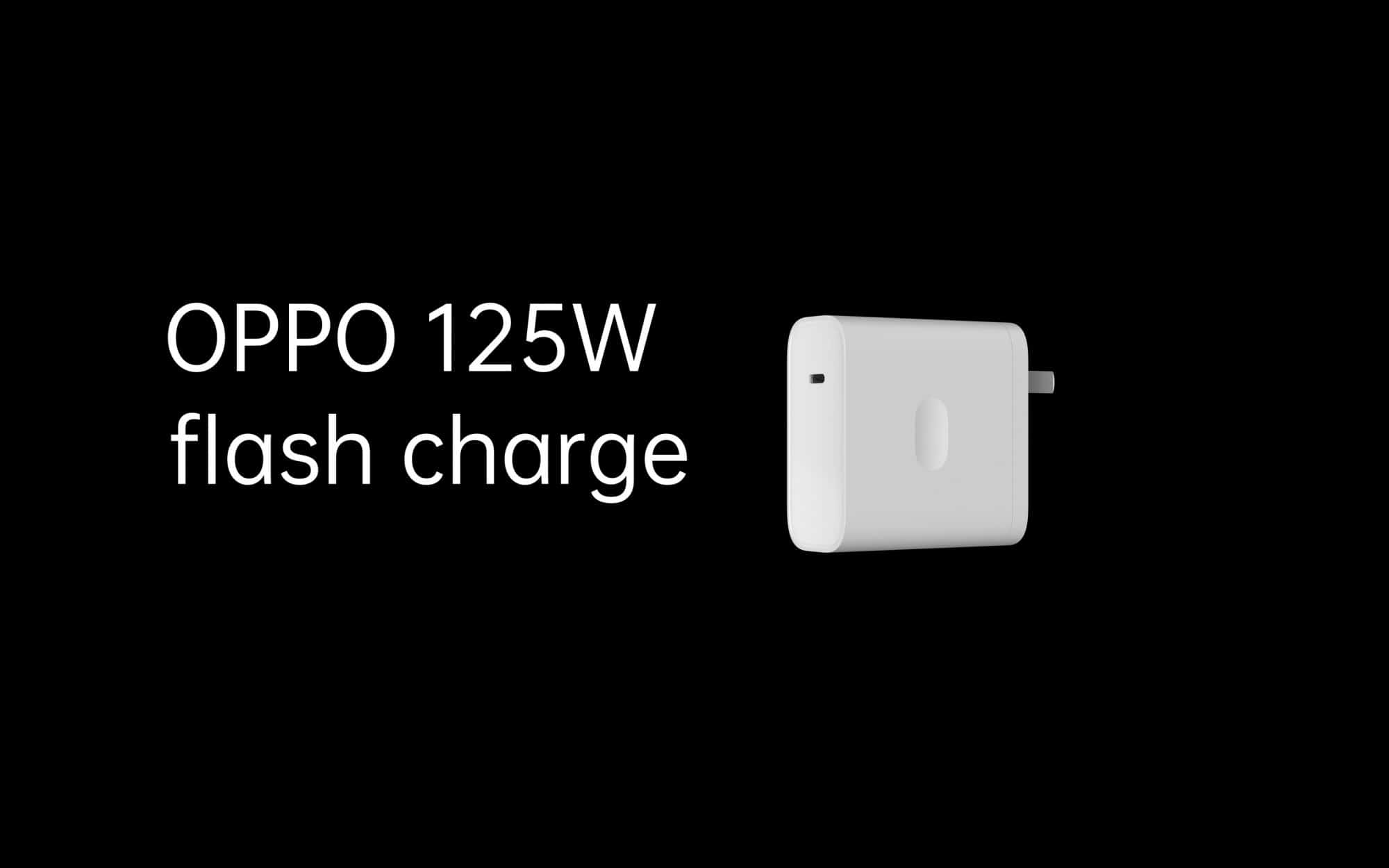 OPPO เปิดตัวเทคโนโลยี 125W Flash charge พร้อมชาร์จไร้สาย 65W AirVOOC wireless flash charge และ 50W mini SuperVOOC charger 3