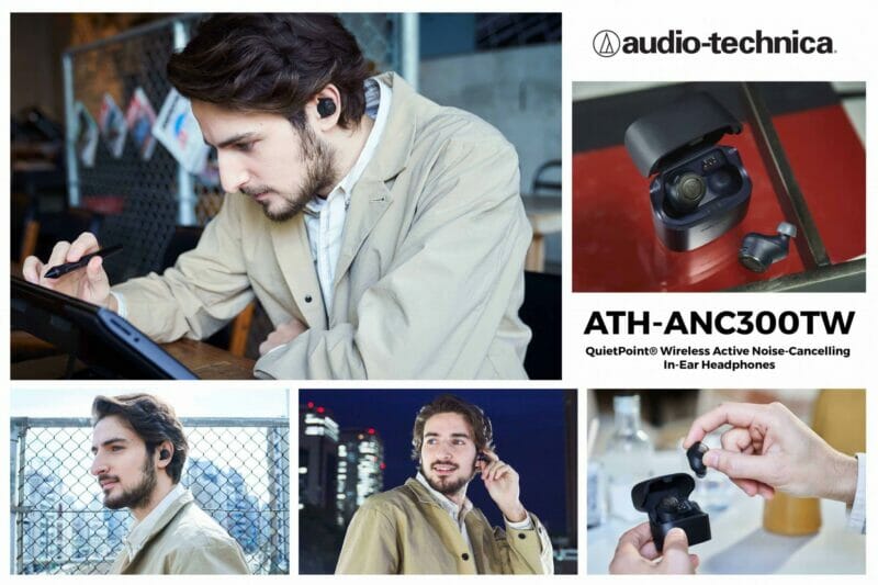 อาร์ทีบีฯ รุกตลาด True Wireless อย่างต่อเนื่อง เปิดตัวหูฟังไร้สาย “ATH-ANC300TW” จากแบรนด์ ออดิโอ-เทคนิก้า ชูระบบตัดเสียงรบกวนชั้นเยี่ยม พร้อมมอบประสบการณ์ฟังเพลงที่เหนือระดับยิ่งกว่าเดิม 1