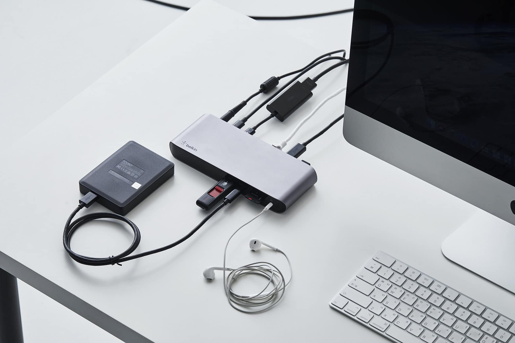 เบลคิน (Belkin) เปิดตัว Thunderbolt 3 Dock Pro รุ่นล่าสุด และอุปกรณ์เสริมกลุ่ม USB-C Adapters ที่จะช่วยสร้างสเตชั่นการทำงานขั้นสุดได้อย่างมืออาชีพ 1
