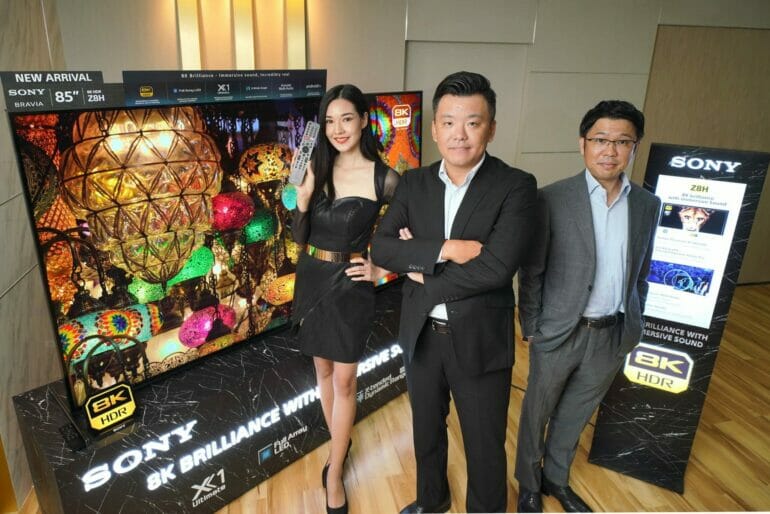 โซนี่ไทย เขย่าวงการทีวี สร้างประสบการณ์บันเทิงภาพและเสียงสมบูรณ์แบบ เปิดตัวทีวีบราเวีย 8K ครั้งแรกในไทย 11