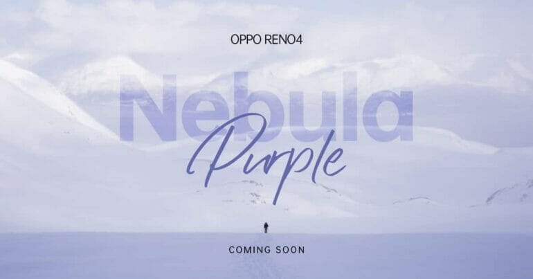 เตรียมพบกับ OPPO Reno4 สีใหม่ Nebula Purple 17
