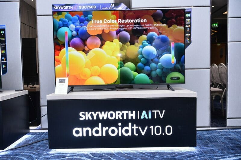 สกายเวิร์ท เปิดตัว “SUC7500” Android TV 10 สุดล้ำแห่งยุค กับอินฟินิทดีไซน์ไร้ขอบ บนเทคโนโลยี Chameleon Extreme 2.0 ขั้นสุดนวัตกรรม AI TV ครั้งแรกในไทย 1