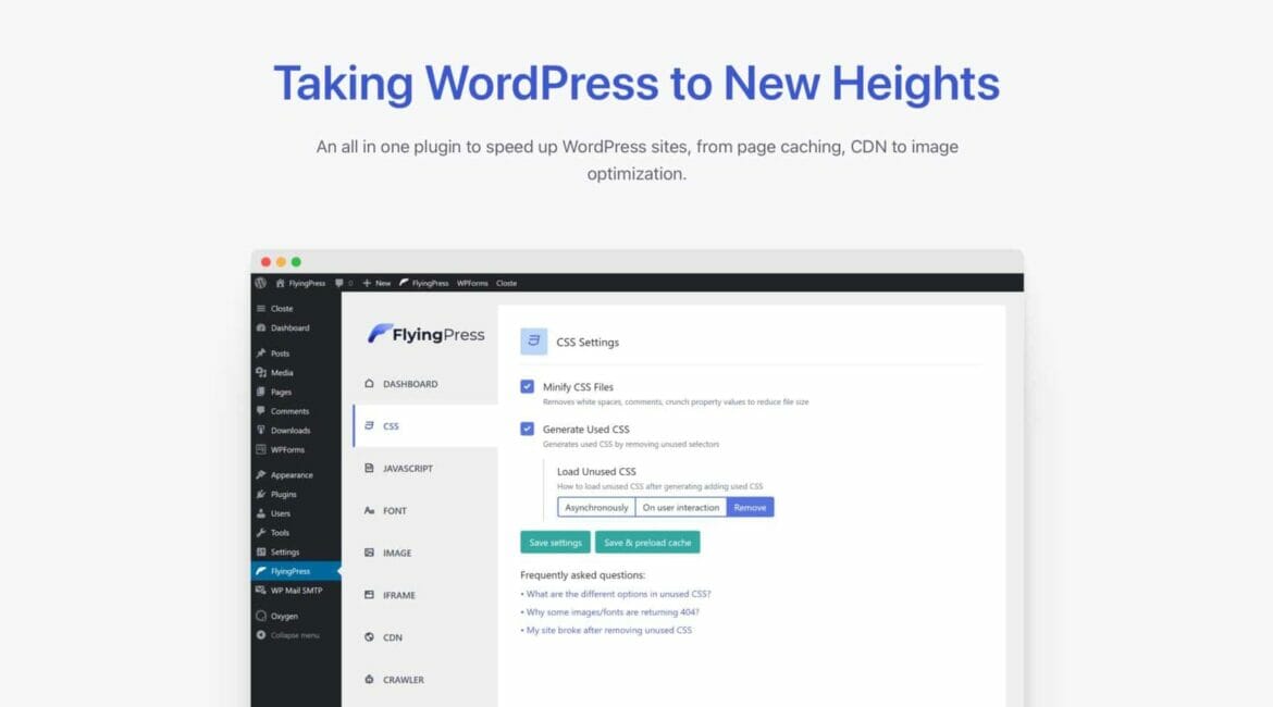 รีวิว FlyingPress ปลั๊กอินจัดการแคช Wordpress ที่เค้าว่าเร็วกว่า WP Rocket 19