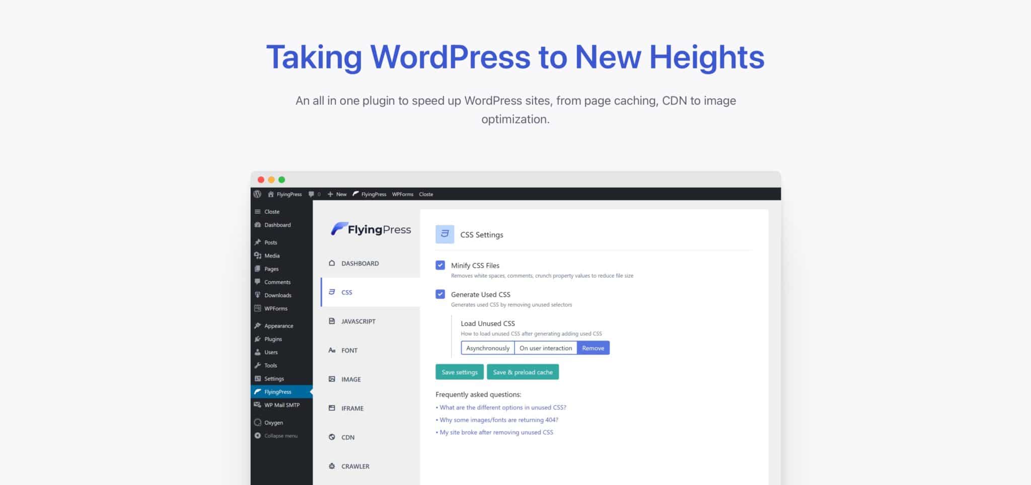 รีวิว FlyingPress ปลั๊กอินจัดการแคช Wordpress ที่เค้าว่าเร็วกว่า WP Rocket 8