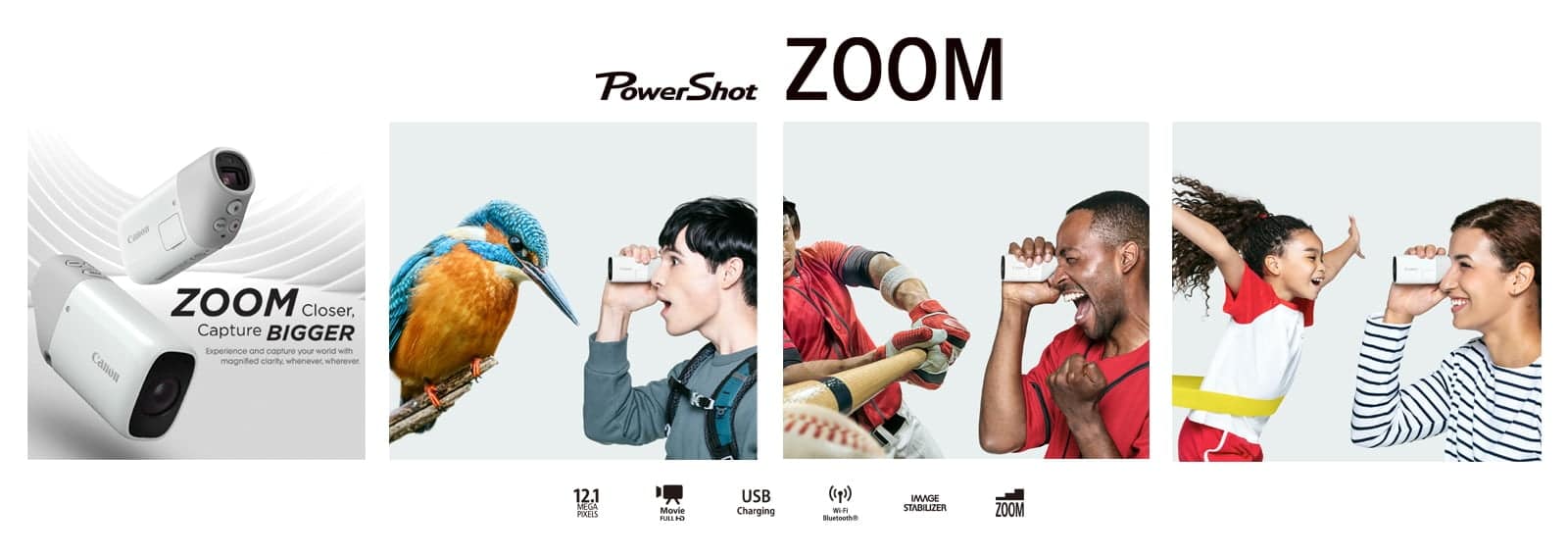 Canon PowerShot ZOOM กล้องดิจิทัลส่องทางไกลแบบตาเดียว ถ่ายได้ทั้งภาพนิ่งและวิดีโอ 3