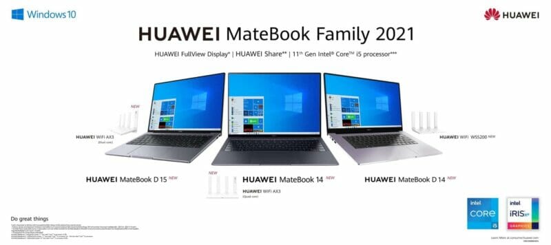 เปิดตัว HUAWEI MateBook Family 2021 นำทัพด้วย HUAWEI MateBook 14 กับ HUAWEI MateBook D 15 และ HUAWEI MateBook D 14 1